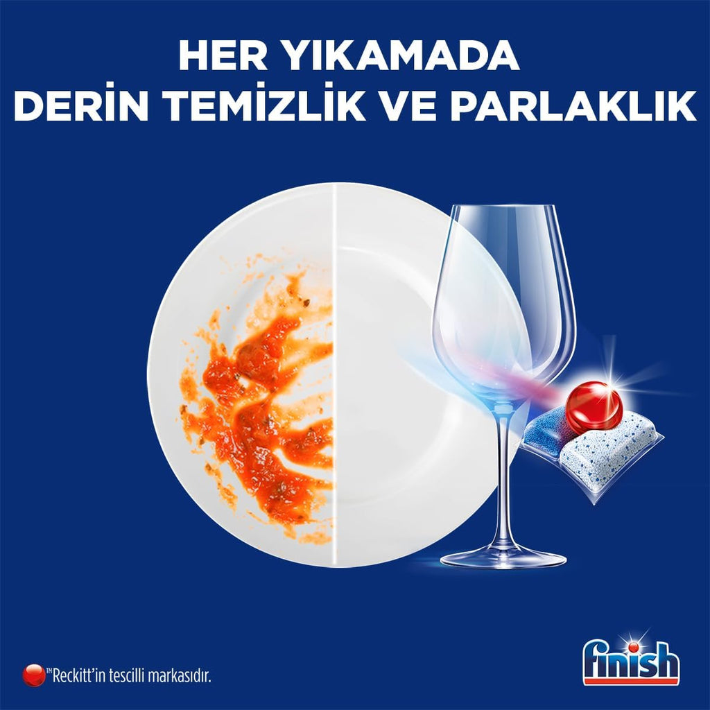 Finish Quantum Özel Seri 200 Kapsül Bulaşık Makinesi Deterjanı Tableti (2 x 100 Kapsül)